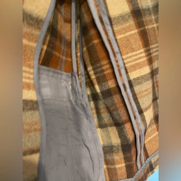 Free People Mari Plaid Blazer Jacket - Picture 14 of 16